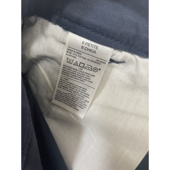 Old Navy Boot Cut 6 Petite Pee Owned Blue B18 - Picture 4 of 8